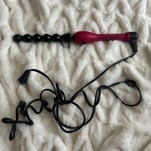 Revlon Pro Collection Ceramic Bubble Curling Wand, Pink